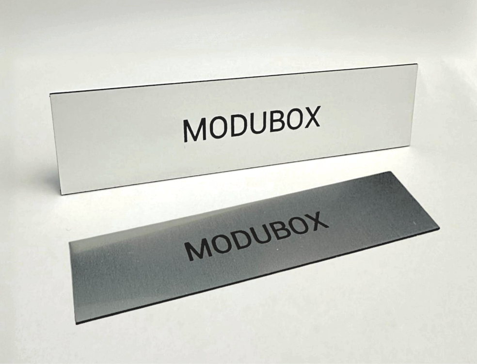Image de plaques nominatives Modubox
